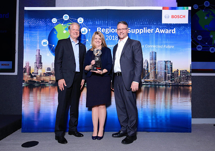 Foto Molex Wins Bosch Regional Supplier Award North America 2018